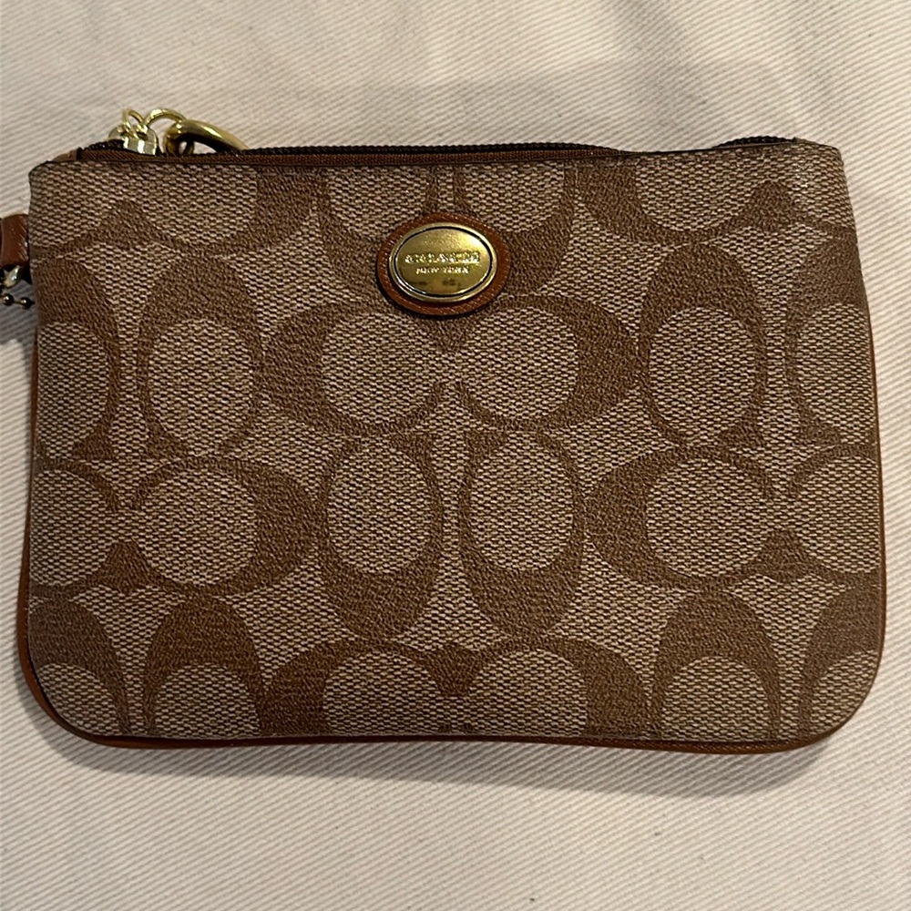 Coach wristlet